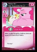 Pinkie Pie, Pinkie "Responsibility" Pie   aus dem Set Premiere