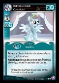 Rainbow Dash, Crystallized aus dem Set The Crystal Games Foil