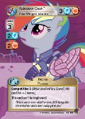 Rainbow Dash, One Winged Warrior aus dem Set Marks in Time Royal Rare