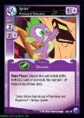 Spike, Assistant Librarian aus dem Set Canterlots Night Foil